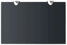 Prateleiras flutuantes 2 pcs vidro 30x20 cm 8 mm