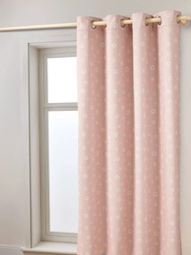 Cortina térmica opaca para criança rosa-pálido