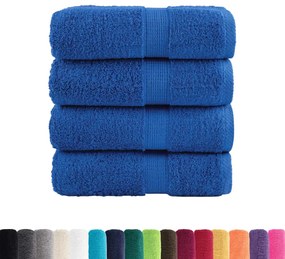 Toalhas de mãos premium SOLUND 4pcs 30x30cm 600 g/m2 azul