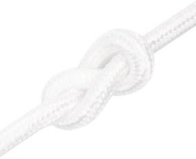 Corda de barco 20 mm 25 m polipropileno branco completo