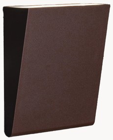 Candeeiro de parede exterior LED Cuneo, ferrugem