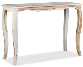 Mesa consola 110x40x76 cm madeira de sheesham maciça