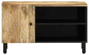 Móvel de TV 80x31x46 cm madeira de mangueira maciça