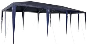 Tenda de Festa Azul 8x4 m PE