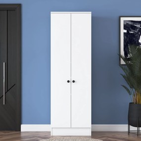 Armário Multiusos P6 – Branco – 59,8 cm x 182,8 cm x 37,5 cm