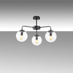 Candeeiro de Teto Viran – Preto – 56 x 56 x 43 cm