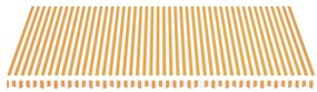 Tecido de substituição para toldo 6x3,5 m amarelo e branco