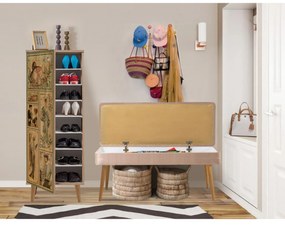 Conjunto de Mobiliário de Hall Filinta – Sonomo Stone – Calçadeira 50x