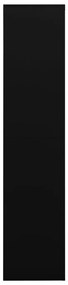 Cacifo 90x40x180 cm aço preto