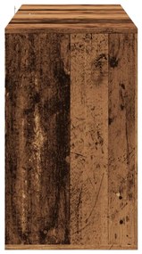 Aparador 120x41x75 cm derivados de madeira madeira velha