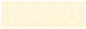 Painel de parede 12 pcs 90x30 cm couro artificial 3,24 m² creme