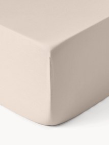 Lençol elástico em cetim de algodão para boxspring Comfort