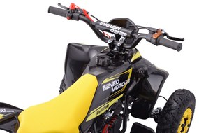 Moto 4 para crianças Gasolina 50cc ATV Motors Adventure Amarela