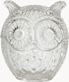 Taça decorativa de Natal com tampa Owl