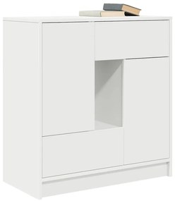 Aparador c/ gavetas e portas 70,5x34x74,5 cm branco