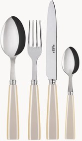 Conjunto de talheres em aço inoxidável altamente polido Icône, vários tamanhos