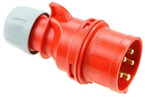 Tomada de corrente Solera 902151a CETAC Vermelho IP44 16 A 400 V Aérea