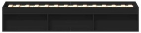 Estrutura de cama 90x200 cm preto