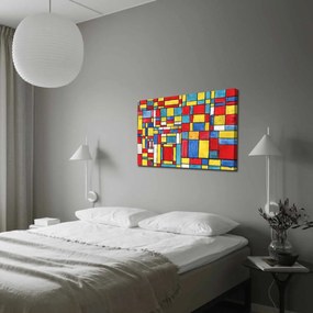 Pintura Decorativa em Tela 70100FAMOUSART-048 – Multicolor – 70 x 100