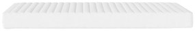 Colchão de espuma 140x190 cm dureza H2 H3 branco
