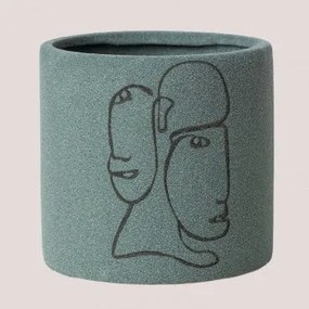 Vaso Em Cerâmica Olaf A - Sklum