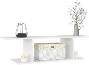 Armário de parede para TV 103x30x26,5 cm branco