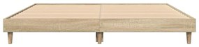Estrutura cama s/ colchão derivados de madeira carvalho sonoma
