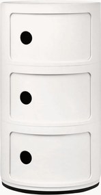 Armário de design Componibili, 3 elementos, Alt 59 cm