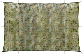 Rede de camuflagem com saco de armazenamento 6x8 m