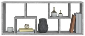 Estante 36x16x90 cm derivados de madeira cinzento sonoma