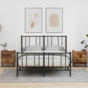 vidaXL Armário de Cabeceira 2 pcs Madeira antiga 40 x 35 x 47,5 cm