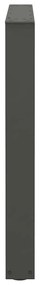 Pés para mesa de jantar em V 2 peças antracite 80x(72-73,3) cm aço