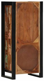 Armário de casa de banho 40x30x90 cm madeira recuperada maciça