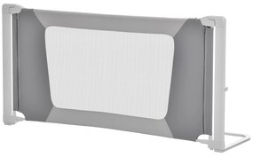 Barreira de Cama para Crianças de 150cm com Altura Ajustável Barreira de Cama Infantil Proteção Anti Queda com Estrutura de Alumínio 150x44x77,5-104,5