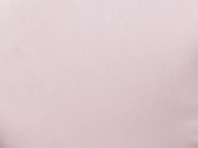 Poltrona para crianças com forma de coroa em veludo rosa VEGA Beliani