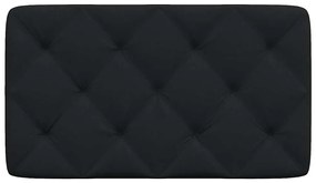 Almofadão de cabeceira 90 cm tecido preto