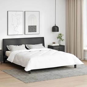vidaXL Colchas &amp; Edredons Branco 200 x 200 cm Microfibra