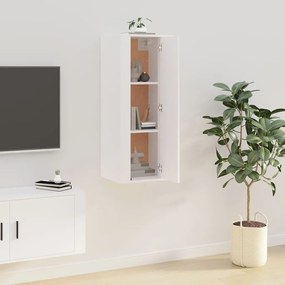 Móvel de TV de parede 40x34,5x100 cm branco