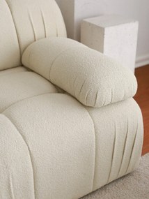 Sofá de 2 Lugares Soli – Branco – 178x74x89 cm