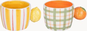 Canecas Manico Agrumi, conjunto de 2