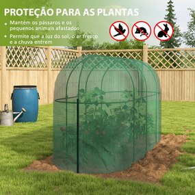 Outsunny Estufa de Jardim Estufa para Plantas Estufa de Exterior com P