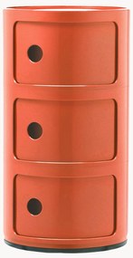 Armário de design Componibili, 3 elementos, Alt 59 cm