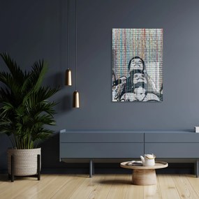 Quadro Decorativo Vidro Temperado UV-024 – Multicolor – 50 x 70 cm