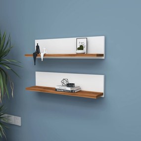 **** Prateleira de Parede Shelf – Branco – 60 cm x 15 cm x 13 cm (2 Pe