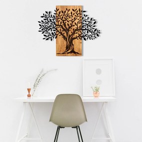 Acessório Decorativo de Parede Sogut – Preto Nogueira – 72 x 58 cm