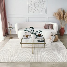 Mesa de Centro Sun S408 – Dourada – 85x35x85 cm
