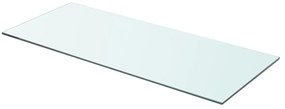 vidaXL Prateleira de vidro 70x30 cm transparente