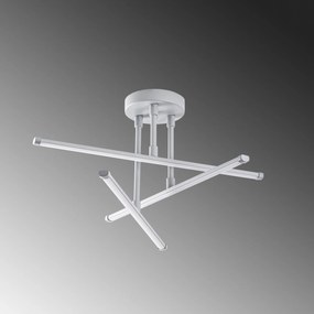 Candeeiro Chandelier Ledflower – Nardo Grey – 51x26x51 cm