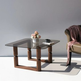 Mesa de Café Stoa – Bronze – 80x42x80 cm