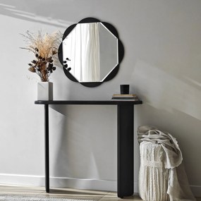 Espelho Fiore – Preto – 65 cm x 65 cm